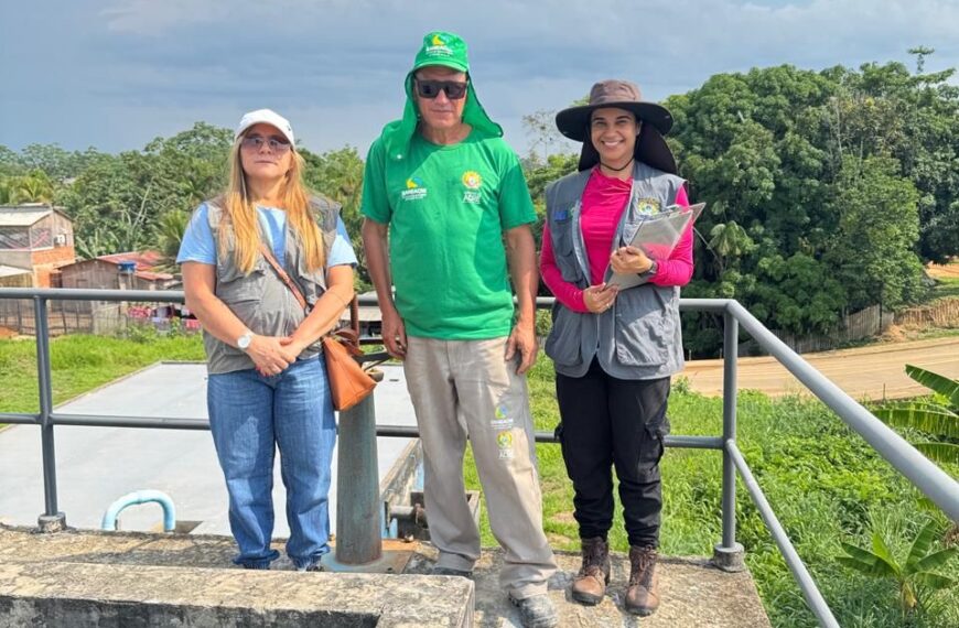 Ageac segue com fiscalizações nos municípios acreanos para assegurar qualidade do abastecimento de água